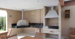 Apartamento pronto com churrasqueira à carvão