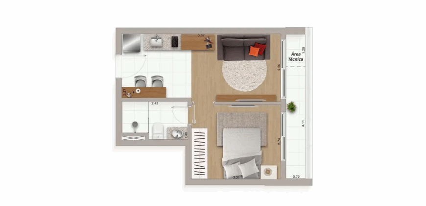 Studio na Vila Madalena/SP !